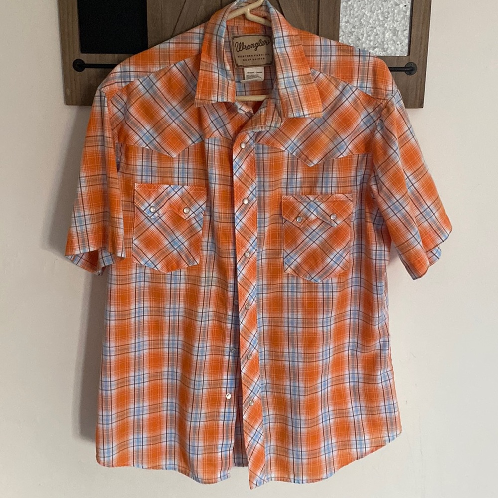 Plaid Wrangler Shirt